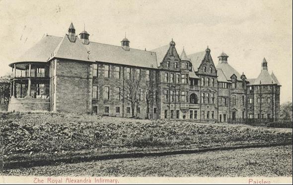 The Royal Alexandra Infirmary, Paisley Jack Ashton was not discharged however, at least not yet. There was a war to be fought and he wanted to be part of it.