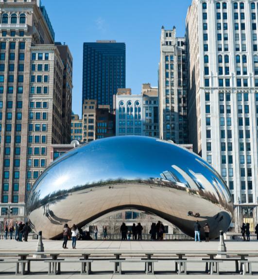 Detailed itinerary Included meals are shown with the symbols B, L and D. Saturday May 13 arrive Arrive in Chicago and meet your tour leader and fellow travellers for a welcome drink.
