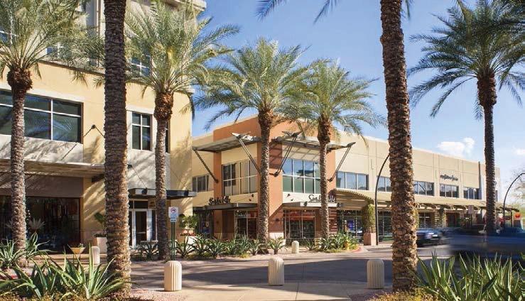 AREA AMENITIES Scottsdale Quarter Ideally situated at the northeast corner of Scottsdale Road and Greenway-Hayden Loop in the Greater Scottsdale Airpark.