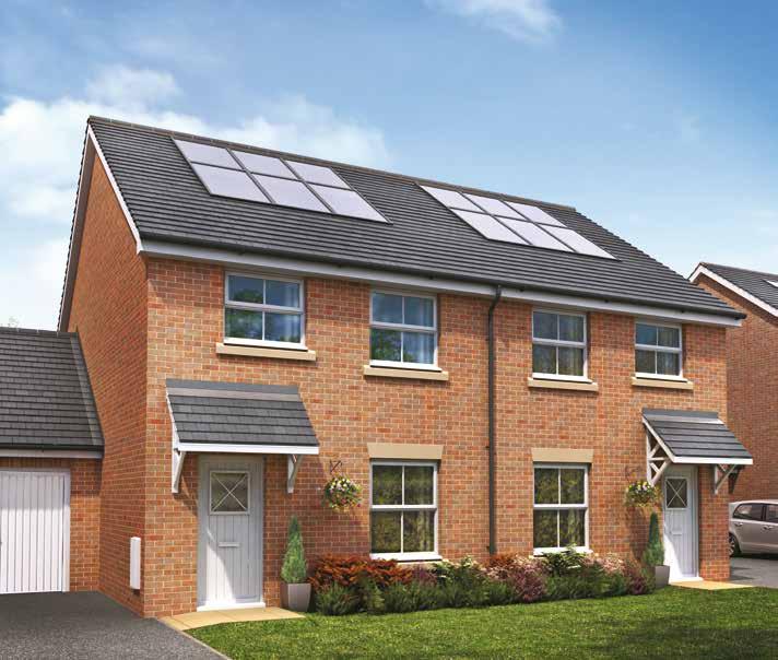 THE OAKLANDS AT CROOKHAM PARK COLLECTION The Fulford 3 bedroom home Both stylish and comfortable, The Fulford is the perfect contemporary home.