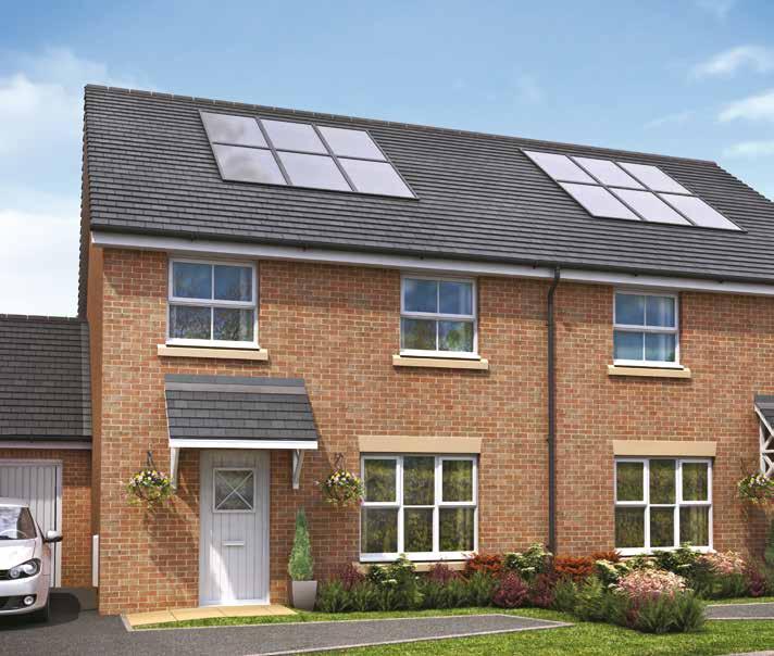 THE OAKLANDS AT CROOKHAM PARK COLLECTION The Lydford 4 bedroom home The Lydford is perfect for modern family living.