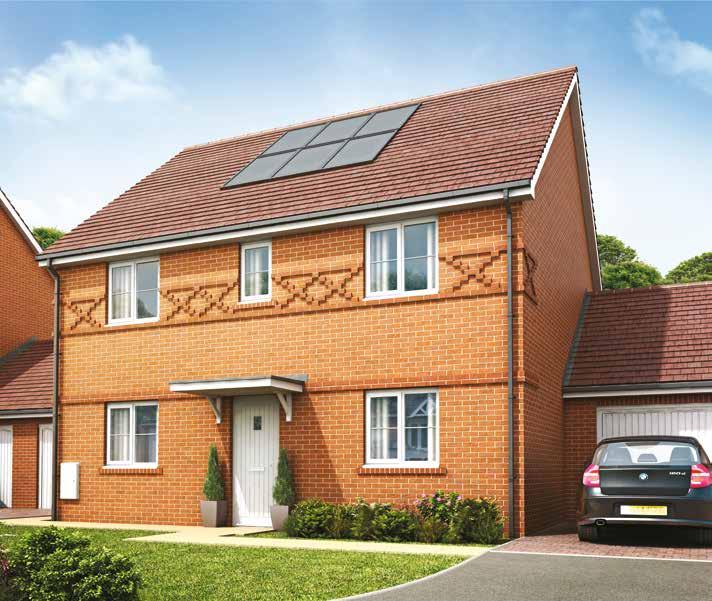 THE OAKLANDS AT CROOKHAM PARK COLLECTION The Cypress 4 bedroom home Perfect for modern family living, The Cypress is a lovely 4 bedroom home.