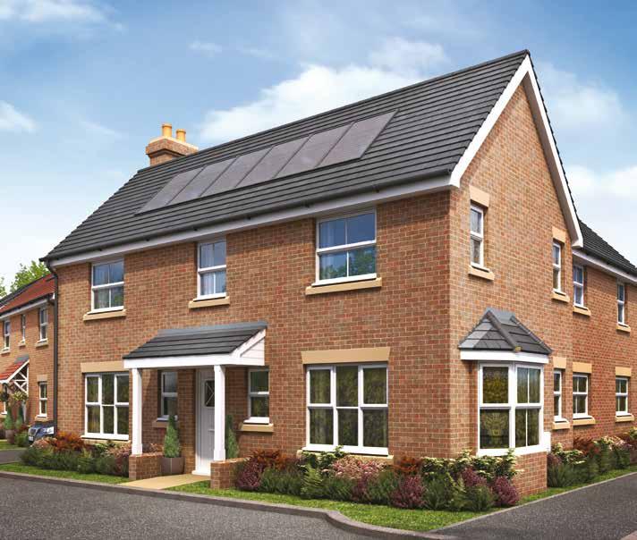 THE OAKLANDS AT CROOKHAM PARK COLLECTION The Langdale 4 bedroom home An innovative design and carefully considered layout make this a stunning 4 bedroom home.