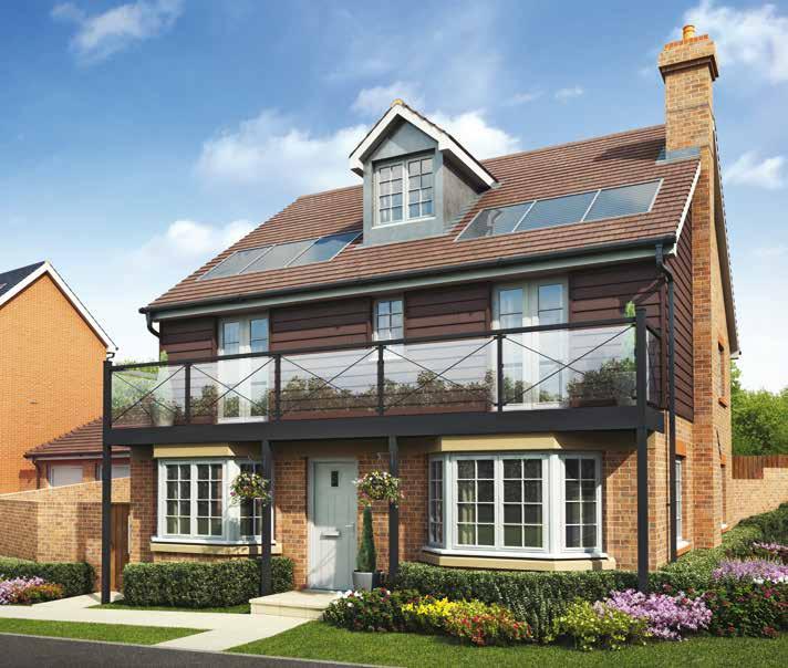 OAKLANDS AT CROOKHAM PARK COLLECTION The Acorn 5 bedroom home A carefully considered layout and lots of space makes The Acorn the perfect family home.