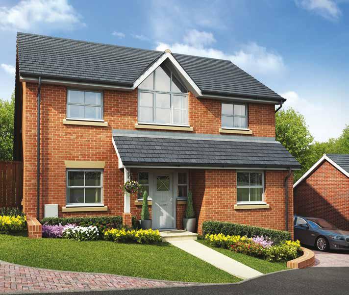 OAKLANDS AT CROOKHAM PARK COLLECTION The Mahogany 4 bedroom home Spacious and stylish, The Mahogany provides all you need for modern living.