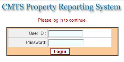 Accessing the Report After logging into CMTS with your User ID and password, select Annual Owners