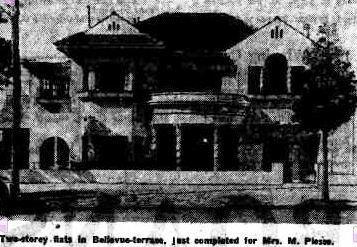 Bonner produced these now-demolished Bellevue Terrace, West Perth flats while