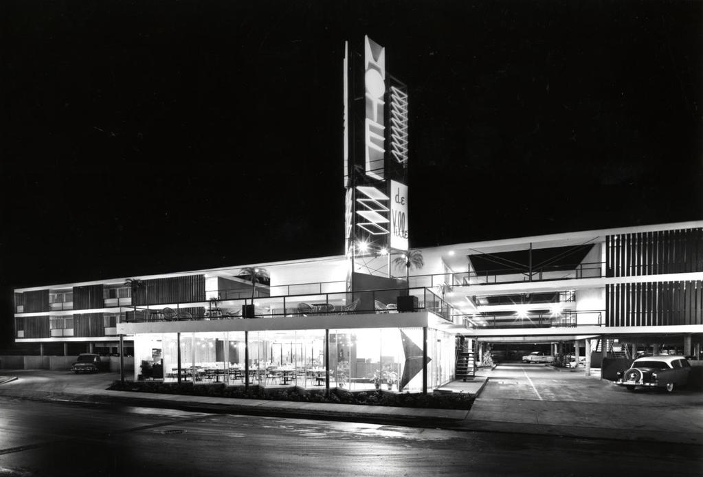 American Institute of Architects, New Orleans Chapter Records SOUTHEASTERN ARCHITECTURAL ARCHIVE COLLECTION 47 Motel de Ville, 3800 Tulane Avenue, New Orleans, Louisiana. 1954. Charles R.