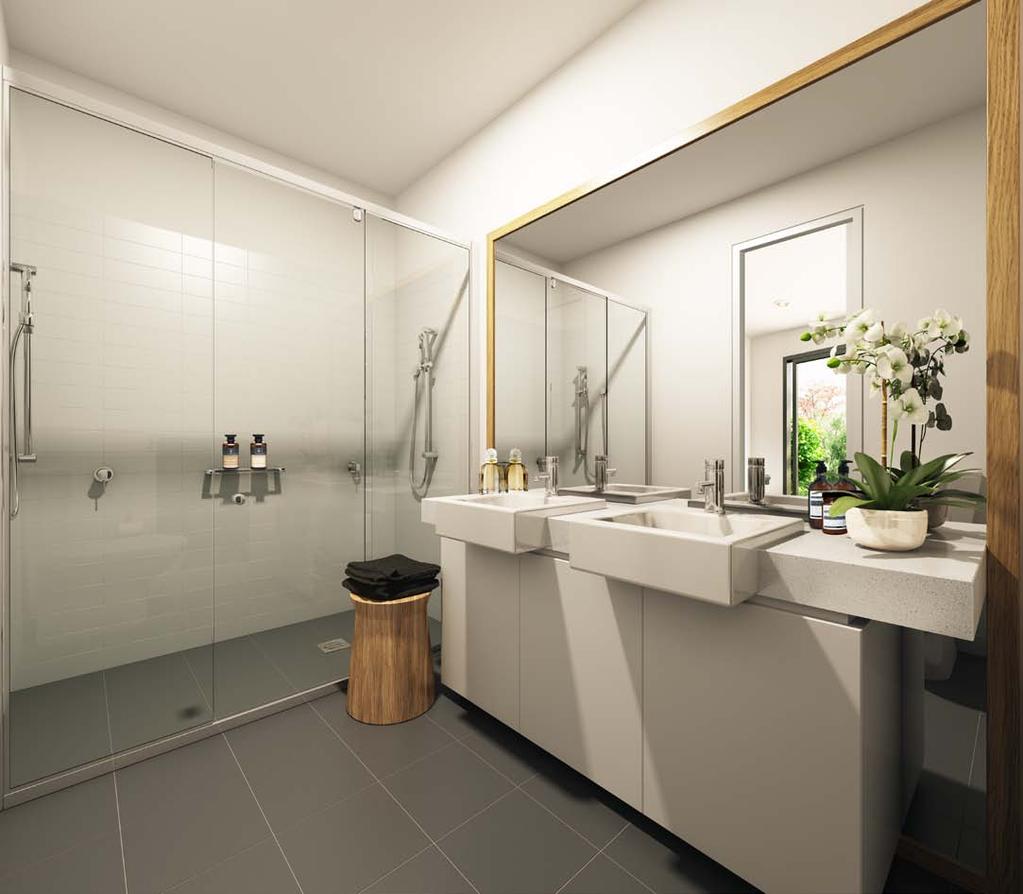 BATHROOM Space, functionality and style combine effortlessly in all of Central Park s luxe bathrooms.