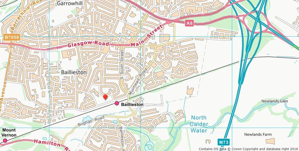 LOCATION The site is located within the Baillieston area of Glasgow approximately eight miles east from Glasgow City Centre.