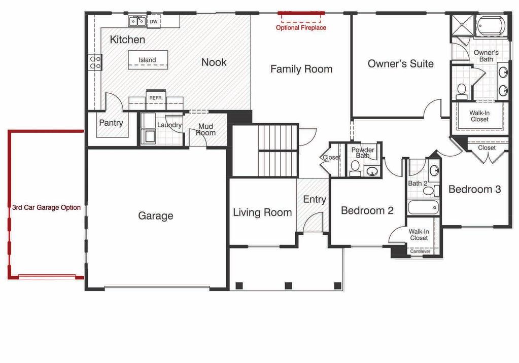 Legacy Farms Estates Annabella Kitchen 16-6 X 14-7 Nook 10-6 X 10-7 Family Room 15-0 X 16-7 Living Room 10-1 X 10-0 Garage 21-1 X 20-11 Owner s Suite 14-10 X 15-7 Owner s Bath 8-8 X 13-0 Bedroom 2