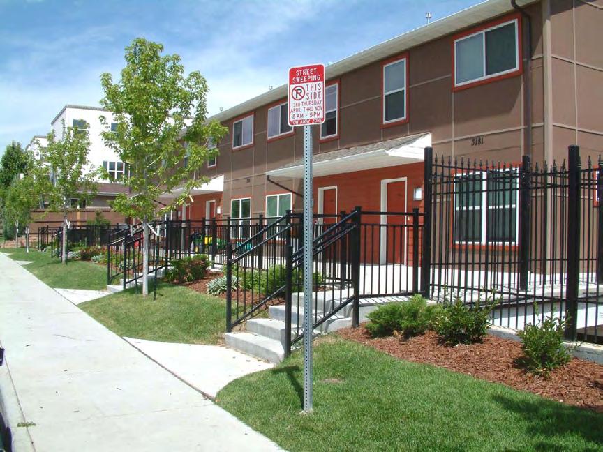 Hazel Court - Affordable Housing CTA Architects Completed 2008 This project included three prefabricated townhome units.