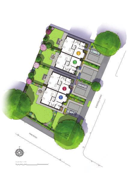SITE PLAN LUXURY LIVING IN THE HEART OF CHESHIRE The Acres is located in