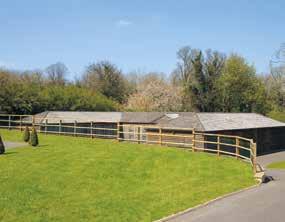 impressive and highly secure new garage block, which was constructed by The Stable