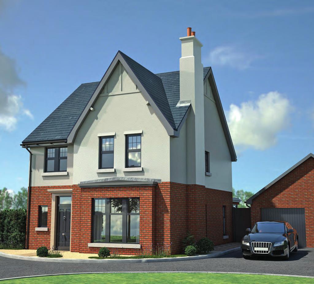 OP4 DETACHED TWO STOREY HOUSE Reception Room Open plan kitchen, living, dining Garden