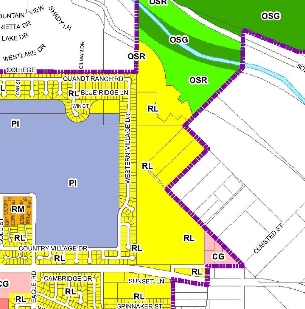 ZONING INFORMATION The site is 96.8 acres with approved TTM 32376 for 337 lots.