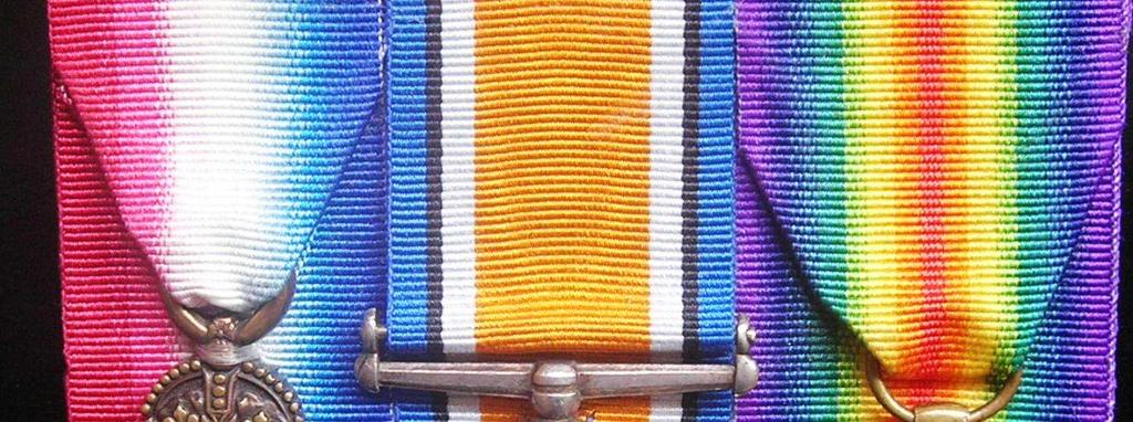 2/Lieutenant Harri Willis Edwards was posthumously awarded the 1914/15 Star,