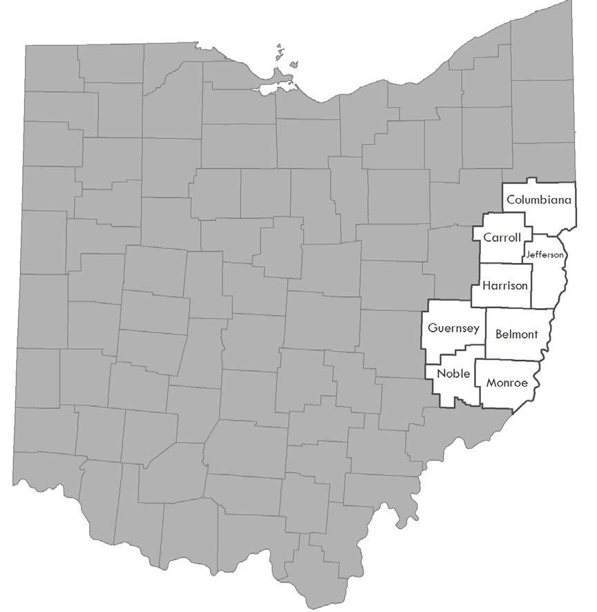 Eastern Ohio Region In Ohio, these phases of the shale industry are playing out primarily in the eastern portion of the state, where the Marcellus and Utica shale plays are located.