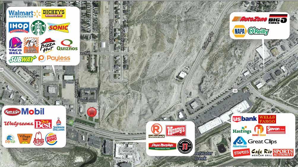 Tenant Map Golden Corral OFFERING