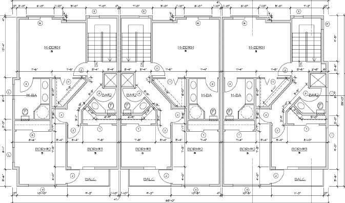 Floor Plan C 1,774 SF Ø 4 Bd / 3 1/2 Ba Floor Plan D 1,717 SF Ø 4 Bd / 3 1/2