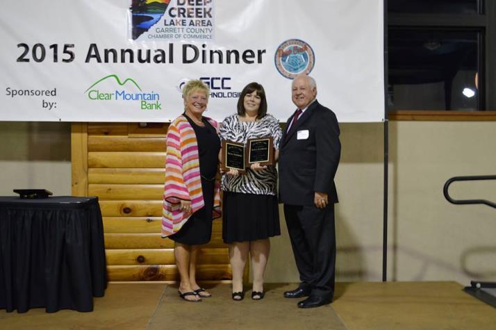 Sarena Rodeheaver presented with the Volunteer of the Year Award and the