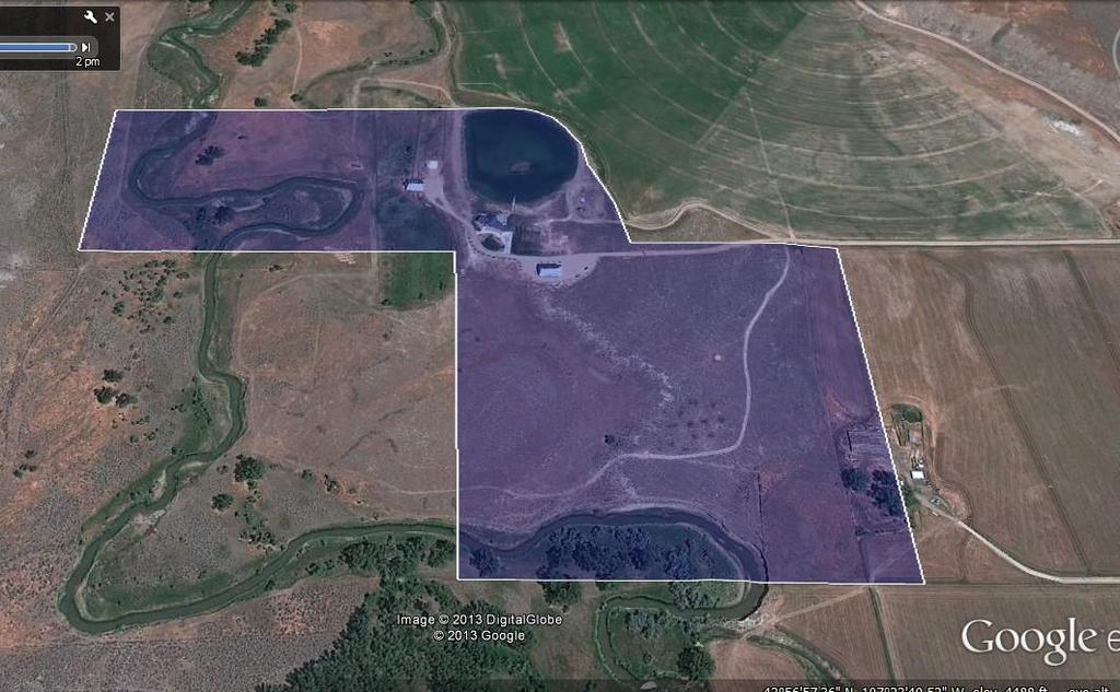 The Nowood River Estate Washakie County, Wyoming 72± Deeded Acres (Survey will be conducted at time of closing to determine actual acreage.