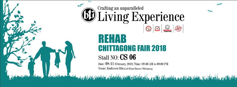 REHAB Fair bti at Chittagong REHAB Fair bti participated as a co-sponsor of