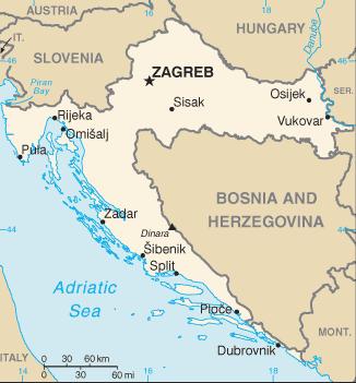 Key figures for Croatia Thereafter 4 years of war against Serbia.