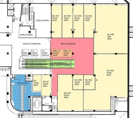 Sub-Division Works Level 1 Food Court was relocated from Level 1 to Level 3 (previously