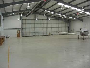 Hangar 204a Hangar 204a was constructed around 8 years ago, and is in excellent condition with scissor type electric doors and a clearance with the doors open