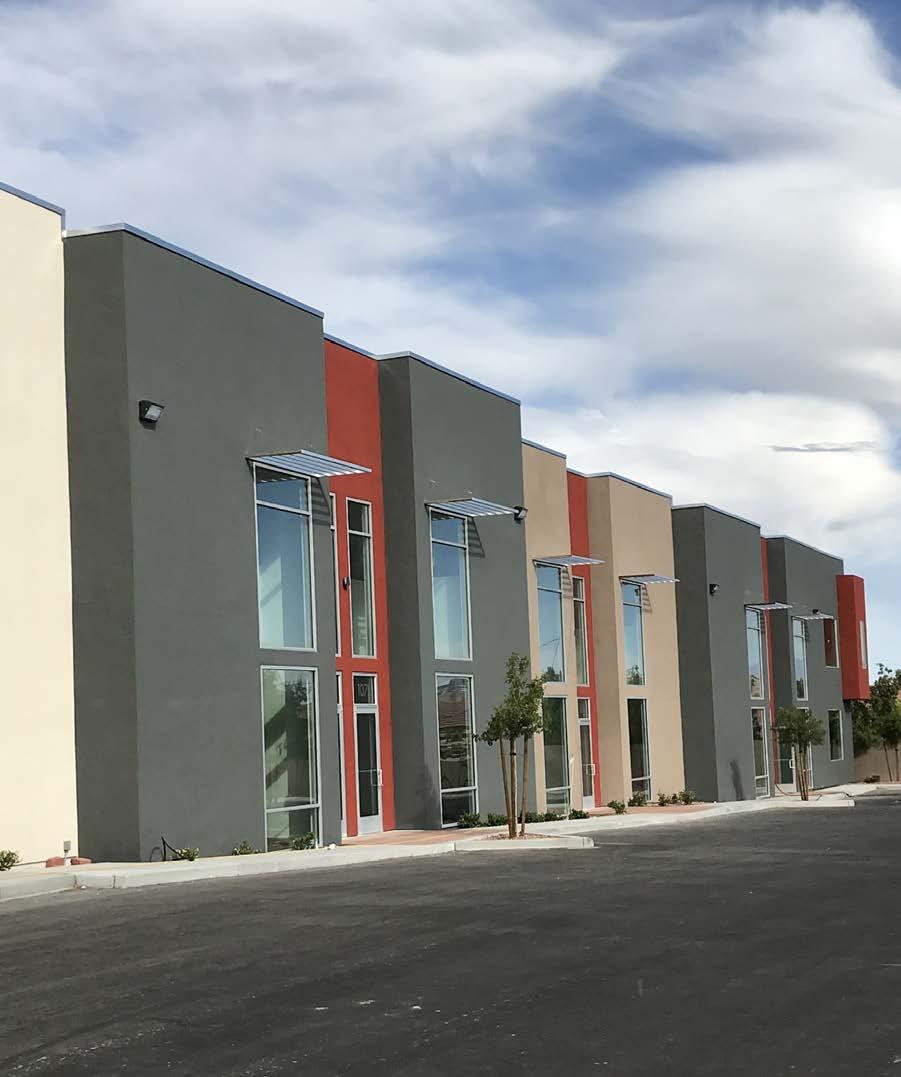 THE SQUARE Office Condo Development NORTHEAST CORNER OF POST ROAD & TENAYA WAY 22 UNITS TOTALING ±36,990 SF UNITS RANGING FROM ±1,382 - ±2,568 SF Two-story Office Units Pricing $235 PSF ($324,770) To