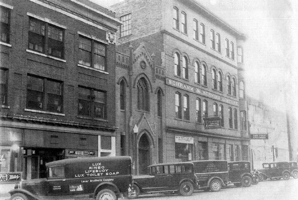 Page 2 It was likely during the time that Burlington Realty owned the building from 1908 to 1916 that the façade was updated to the current appearance.