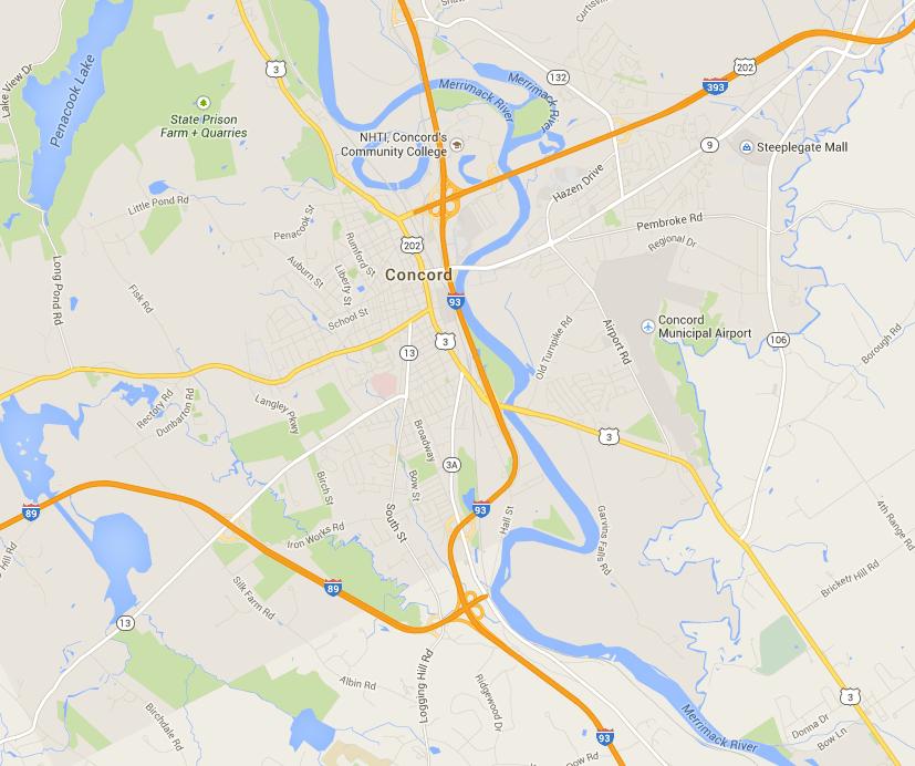 Location Map SITE Driving distance to selected cities: Manchester, NH 18 miles Boston,