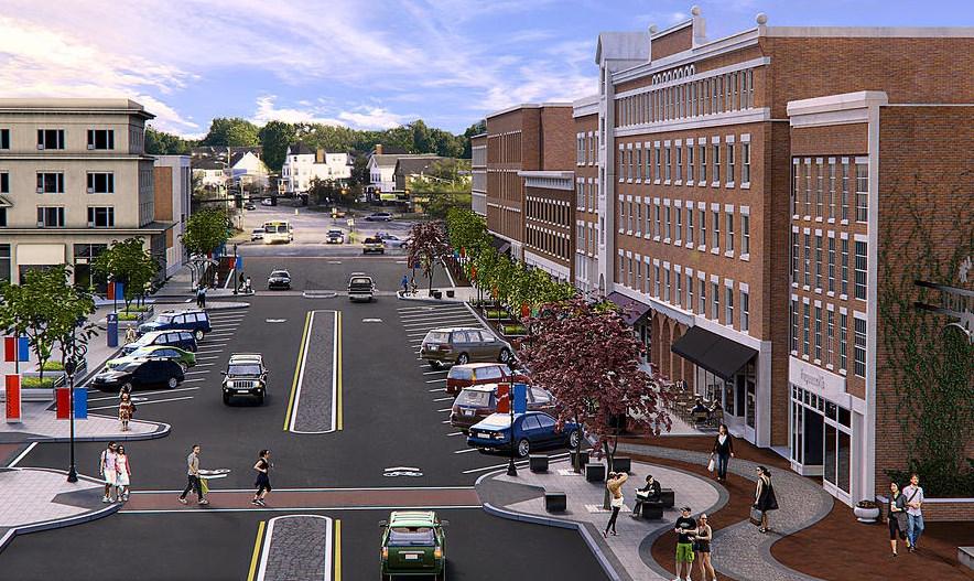 Downtown Project North Main Street Rendering North Main Street Project Schedule Phase 2a: March 23, 2015 to June 24, 2015 Construction taking place on East