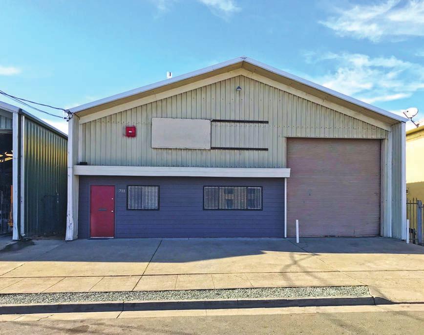 711 SOUTH 33rd STREET, RICHMOND Clean and Spacious Light Industrial Warehouse WELL-MAINTAINED WAREHOUSE WITH OFFICE SPACE FOR LEASE SIZE: ± 3,432 rsf on