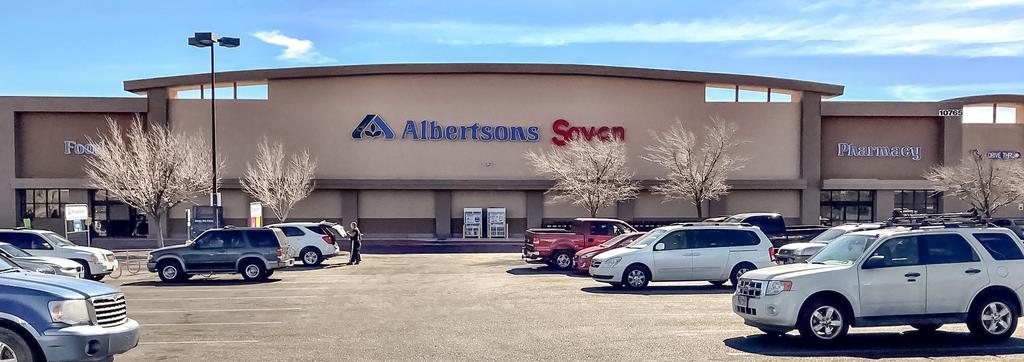 Access: Multiple points of access on Gateway North (frontage road for US 54) & on Kenworthy Tenants: Albertsons,