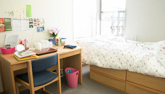 On-Campus Dormitory All rooms are