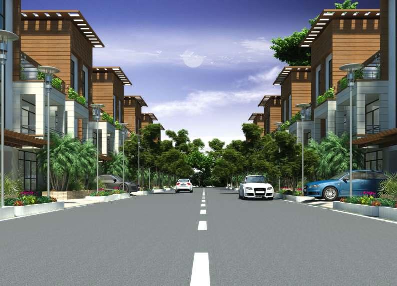 FEATURES - Never before, villa type independent floors on 25 acres of prime location at Greater Noida