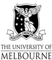 THE UNIVERSITY OF MELBOURNE ARCHIVES NAME OF COLLECTION MARGINSON, Raymond D. ACCESSION NO 1999.