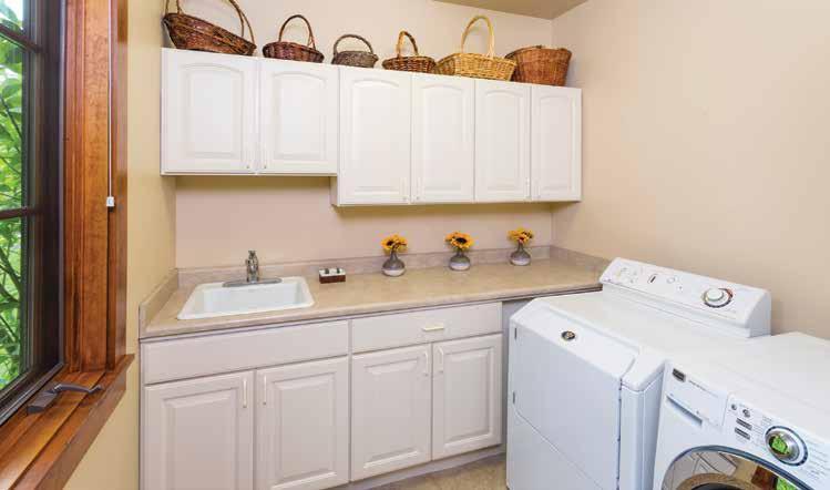 Laundry room with