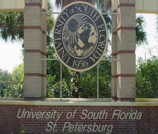 Downtown St. Petersburg 2006 1. USF St. Petersburg Campus - was established in 1965 with a City investment of $14.5 million in property and infrastructure.