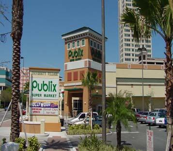 University Village, developed by the Sembler Company is a 51,000 SF Publix tenant anchored shopping center located in the CBD of St.