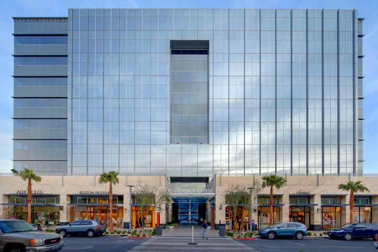 DOWNTOWN SUMMERLIN ARCHITECTURAL DESCRIPTION ONE SUMMERLIN is comprised of approximately ±206,279 sf of Class A office space that sits atop a retail ground floor base.