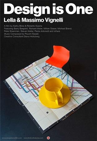 (Photo : Design is One: Lella & Massimo Vignelli ) A film recognizing the Italian-born design pair, Lella and Massimo Vignelli, who developed New York City's iconic subway system signs.