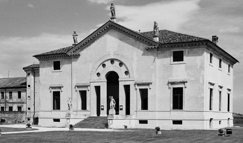 In his interiors Palladio demonstrates a natural genius for shaping space while addressing programmatic concerns; of particular note is his use of vaults, individually and in combination, which,