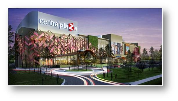 CentralPlaza Suratthani Project Highlights Investment Cost (1) 2,000 MB Program Shopping Center (N.L.A.