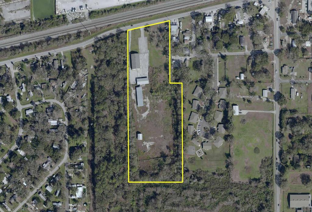 SITE AERIAL Full Access CSX 300 +/- ft. Old Tampa Highway 3,400 415 +/- ft.