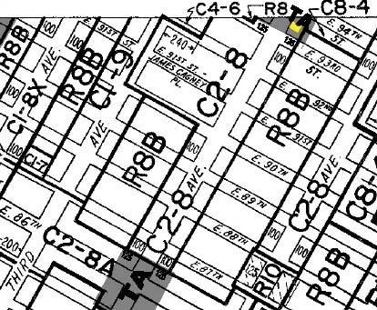 Zoning Description New York City s zoning regulates permitted uses of the property; the size of the building allowed in relation to the size of the lot ( floor to area ratio ); required open space on