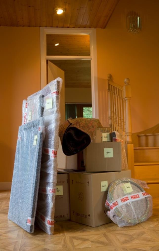 Situations involving belongings 1. The tenant moves out according to: a notice, an agreement to terminate, or a Landlord and Tenant Board Order; 2.