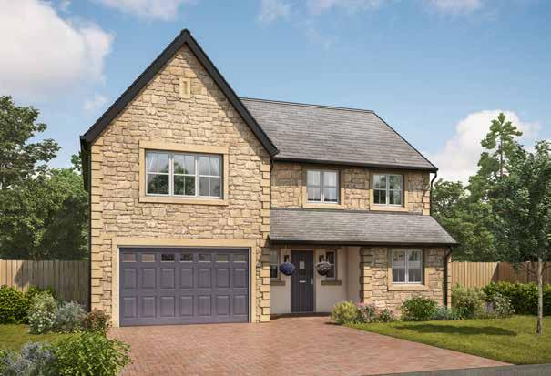The Mayfair The Salisbury 5 Bedroom Detached with Large Integral Garage Approximate square footage: 1,905 sq ft